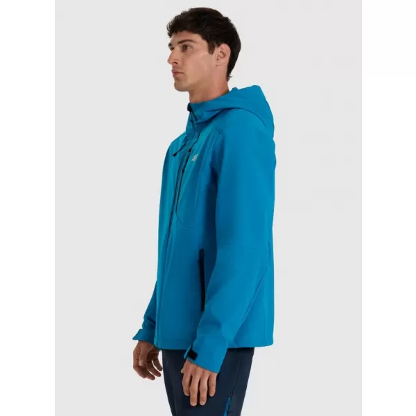  Moška softshell jakna 4F RAW25TSOFM506 MODRA 