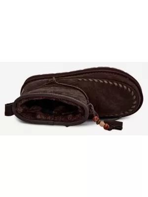 Ženski čevlji BIG STAR SHOES UU274678 RJAVA/BEŽ