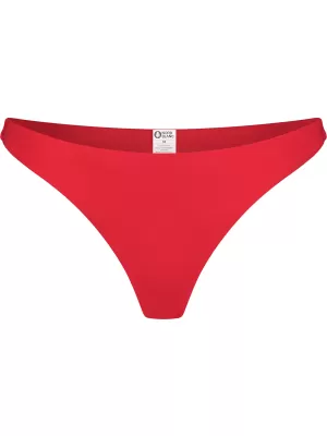 Ženski spodnji del bikinija NORDBLANC GLITZ NBSSS8240 RDEČA