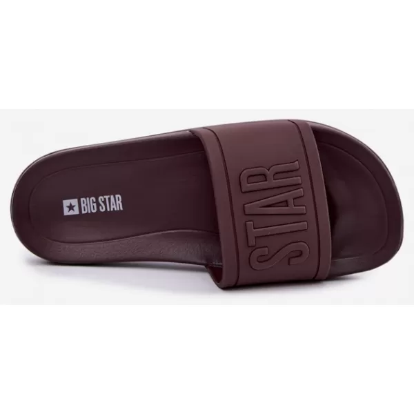 Ženski copati BIG STAR SHOES UU274072 ODTENKI RJAVE IN BEŽ 
