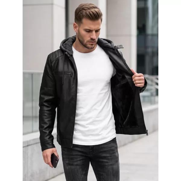  Moška jakna DSTREET TX5147 ČRNA 