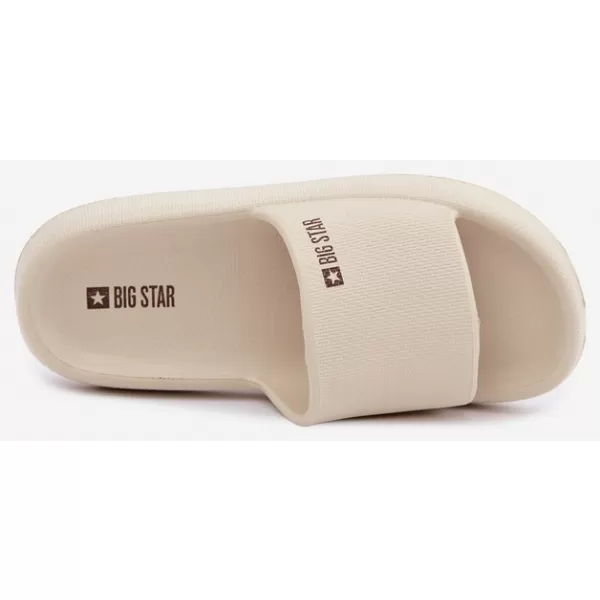  Ženske sandale BIG STAR SHOES UU274087 ODTENKI RJAVE IN BEŽ 
