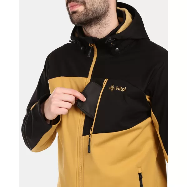  Moška softshell jakna KILPI ONTAVIO-M 1M0112KI ZLATI 