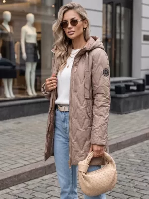 Ženska jakna DSTREET TY5767 BEŽ