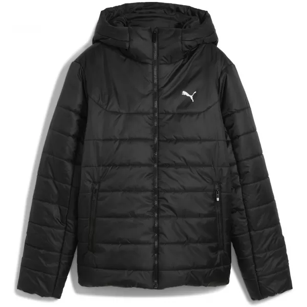  Ženska jakna PUMA ESS HOODED PADDED JACKET 68523101 ČRNA PUMA 