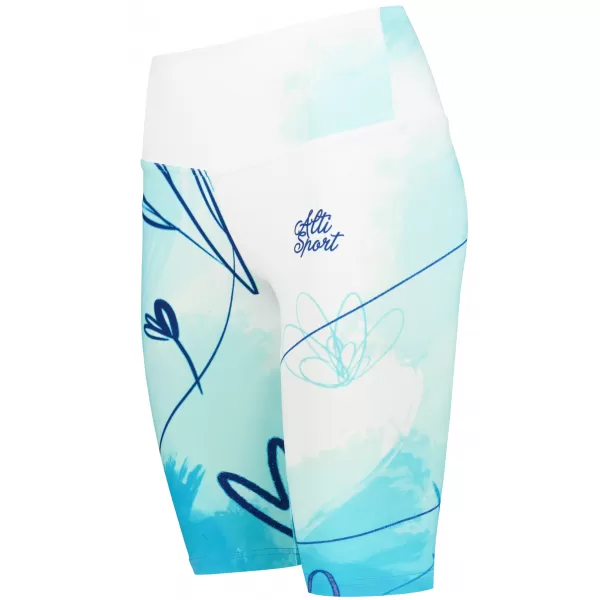  Ženske vrhunske pajkice čez kolena (nove velikosti) ALTISPORT VOJ/ALW083LEG06 BELO MODRA 