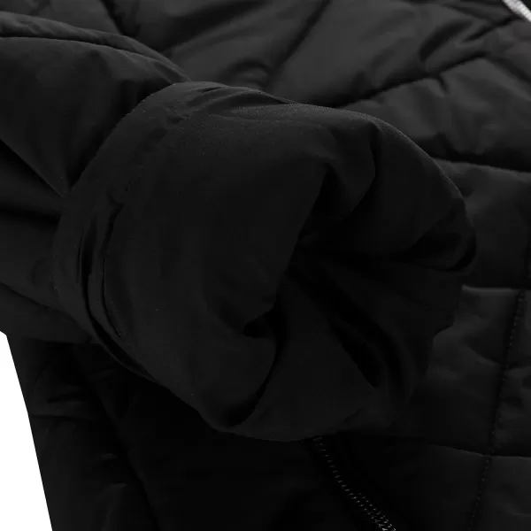  Ženski zimski plašč ALPINE PRO STAWA ČRNA 