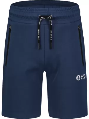 Moške bombažne kratke hlače NORDBLANC RELAXEDFIT NBSPM8254 MODRA