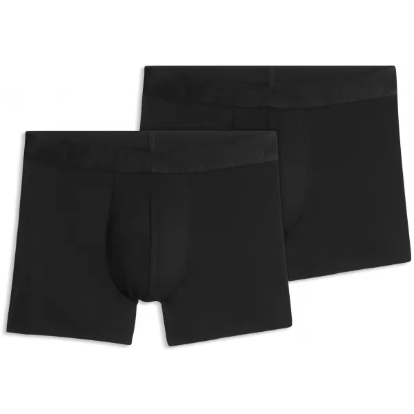  Moške boksarice PUMA MEN SHINE ELASTIC BOXERS 2P 94780602 ČRNA 
