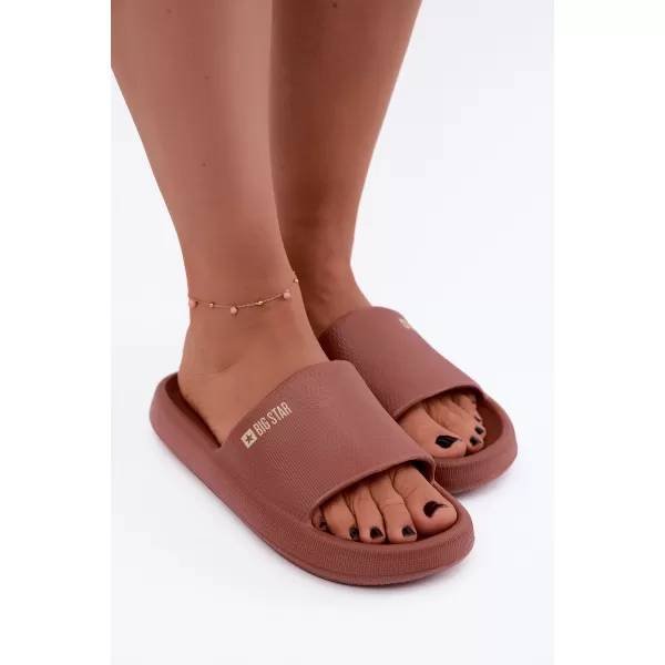  Ženski copati BIG STAR SHOES UU274088 ODTENKI RDEČE 