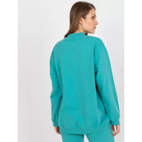  Ženski pulover BASIC FEEL GOOD AP-BL-A-R001 TURKIZNA 