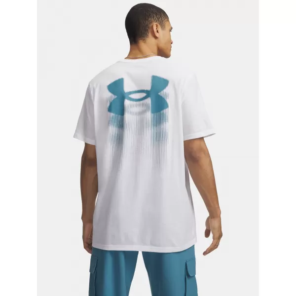  Moška majica s kratkimi rokavi UNDER ARMOUR M BLUR LOGO SS 6009245-100 BELA 