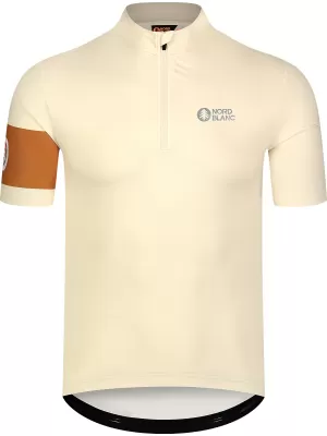Moški kolesarski dres NORDBLANC CAMEL NBSMF8079 BEŽ