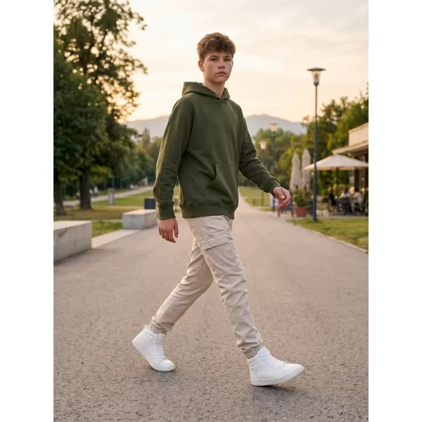  Otroški pulover MALFINI CHILL 423 VOJAŠKI 
