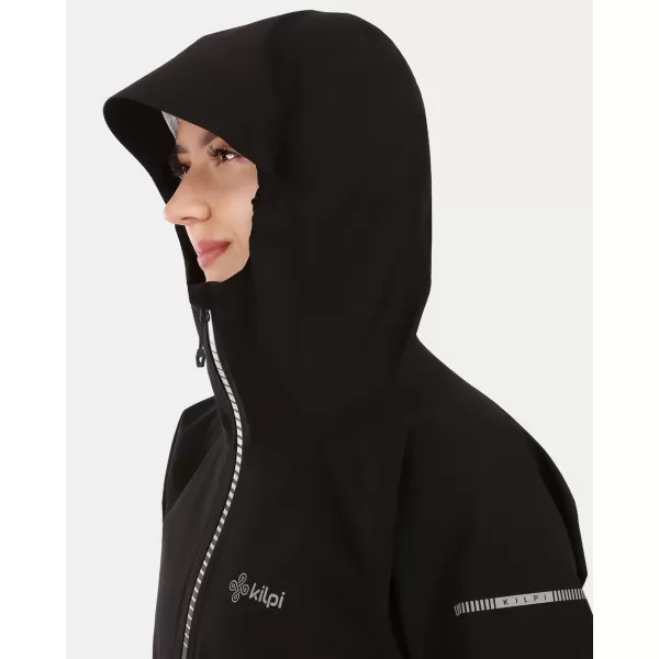  Ženska hardshell jakna KILPI HURRICANE-W 1L0103KI ČRNA 