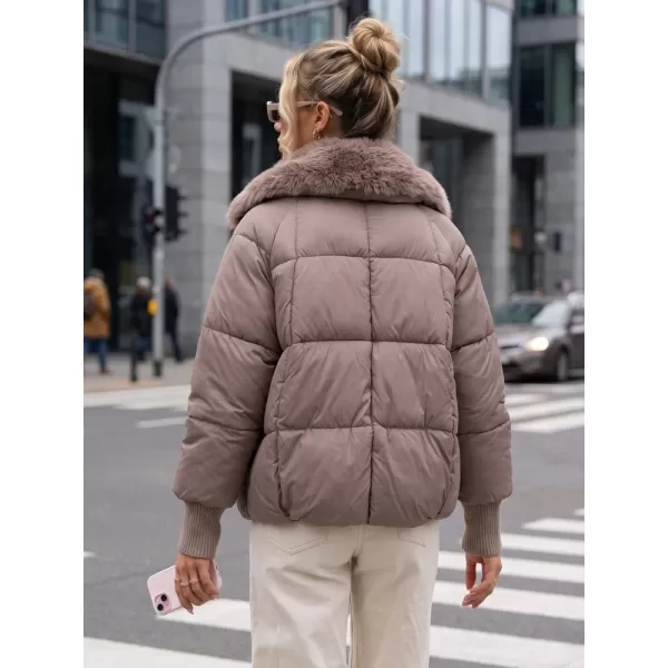  Ženska jakna DSTREET TY5820 RJAVA 