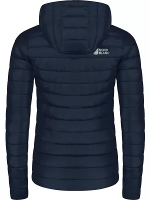 Ženska prešita jakna NORDBLANC NIMBUS WJL8395 MODRA
