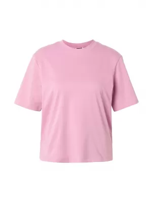 Ženska majica s kratkimi rokavi URBAN CLASSICS TB7172 PRAŠNO ROZA