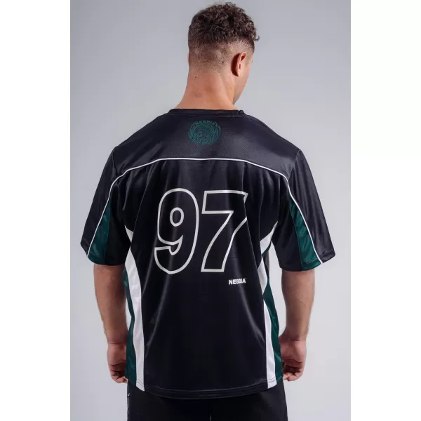  Prevelika majica iz jerseyja 97 NEBBIA PRIMAL 885 ČRNA 