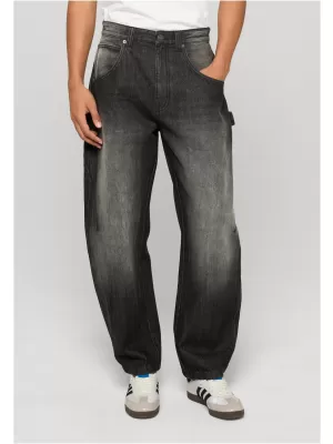 Moške hlače URBAN CLASSICS TB8057 SREDNJE TEMNO SIV MARMOR PRAN