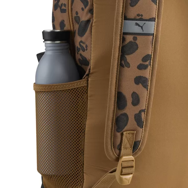  Nahrbtnik PUMA PHASE AOP BACKPACK 09116916 PUMA ČRNA/KONA RJAVA/LEOPARD AOP 