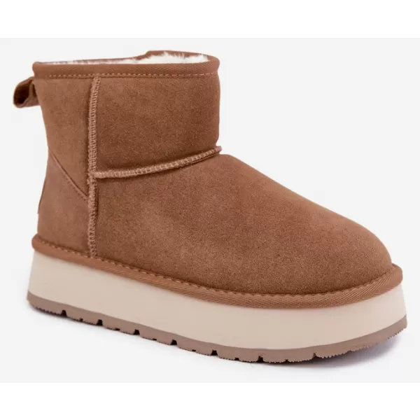  Ženski čevlji BIG STAR SHOES UU274692 RJAVA/BEŽ 