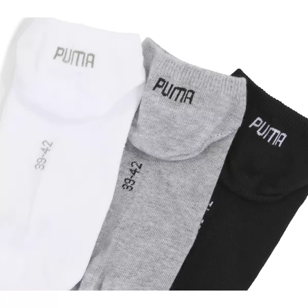  Nogavice PUMA UNISEX SNEAKER PLAIN 3P 93862417 SIVA/BELA/ČRNA 