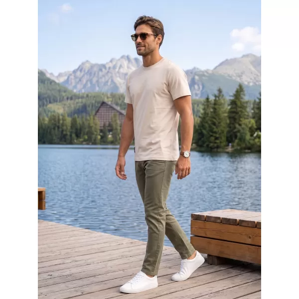  Moška majica s kratkimi rokavi ALTISPORT NP/ALMST20001 NARAVNO 