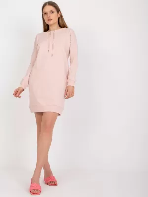 Obleka BASIC FEEL GOOD AP-SK-A-006.73 SVETLO ROZA