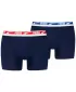Moške boksarice PUMA MEN EVERYDAY MULTI LOGO BOXER 2P 93832503 MORNARSKA KOMBINACIJA