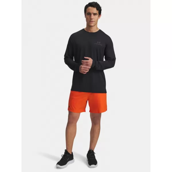  Moške kratke hlače UNDER ARMOUR VANISH WOVEN 6IN SHORTS 1373718-844 ORANŽNA 