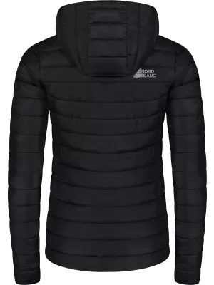 Ženska prešita jakna NORDBLANC NIMBUS WJL8395 ČRNA