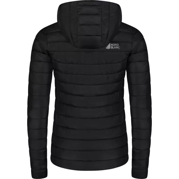 Ženska prešita jakna NORDBLANC NIMBUS WJL8395 ČRNA 