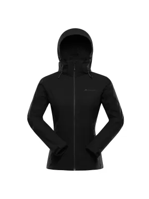 Ženska softshell jakna ALPINE PRO GEDERA ČRNA