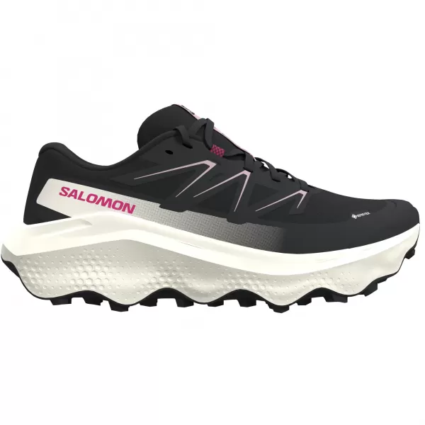  Ženski čevlji SALOMON ULTRA FLOW 2 GORE-TEX L49299500 ČRNA/ZORA ROZA/VANILIJA LED 