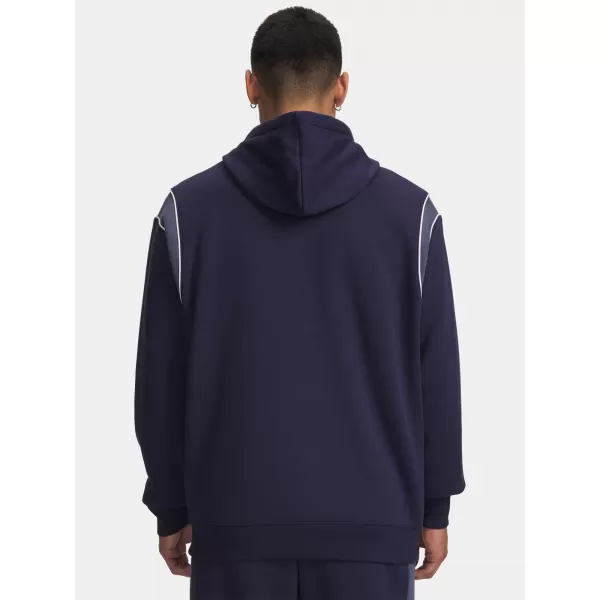  Moški pulover UNDER ARMOUR RIVAL FLEECE NOV HOODIE 6009353-410 MODRA 