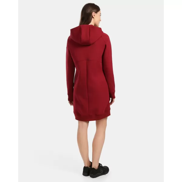  Ženski pulover KILPI HEYDEN-W 1L0209KI TEMNO RDEČA 