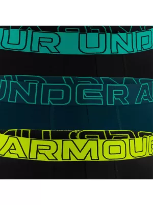 Moške boksarice UNDER ARMOUR UA PERFORMANCE COTTON - SOLID 6 - 3PK 1383889-007 ČRNA