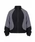 Moška trenirka jakna URBAN CLASSICS TB8602-07652 ČRNA/MAGNET
