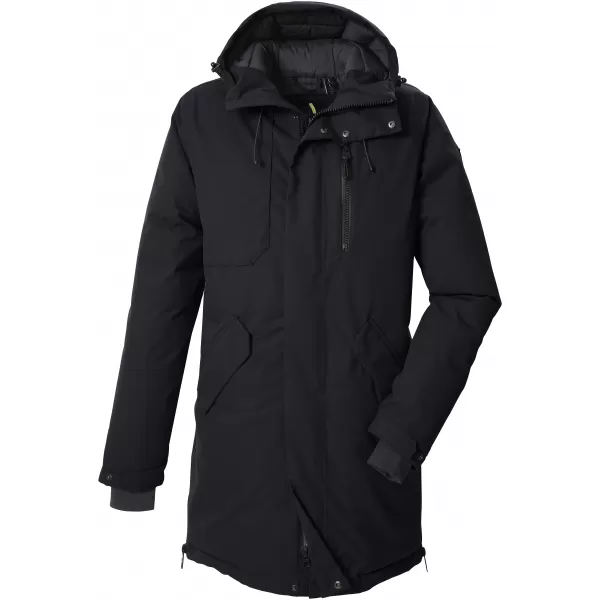  Moška parka KILLTEC GW 65 ČRNA 