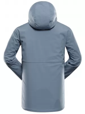 Moška softshell jakna ALPINE PRO HOOR 2 ASHLEY BLUE