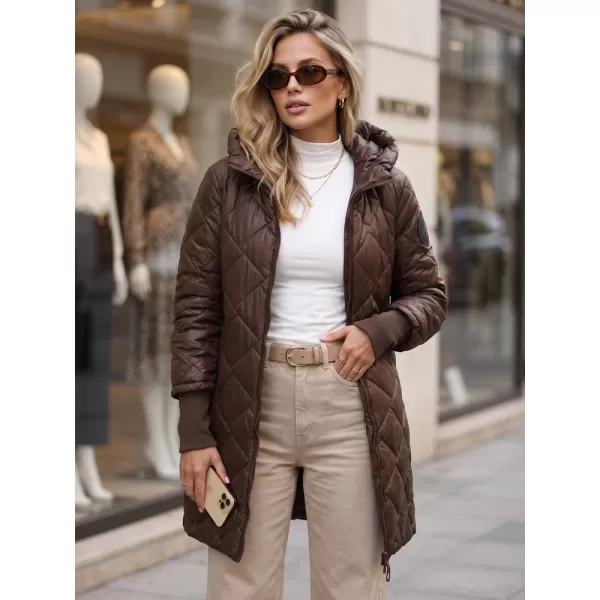  Ženska jakna DSTREET TY5862 RJAVA 