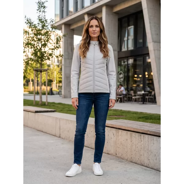  Ženska hibridna jakna MALFINI PREMIUM CROSS 556 SREBRNO SIVA 