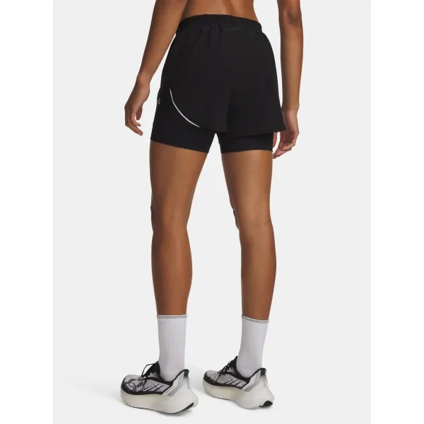  Ženske kratke hlače UNDER ARMOUR UA VELOCITI PRO 6IN 2N1 SHORT 6010885-008 ČRNA 