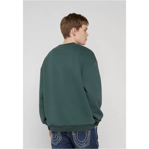  Pánská mikina URBAN CLASSICS TB6751 BOTTLE GREEN 