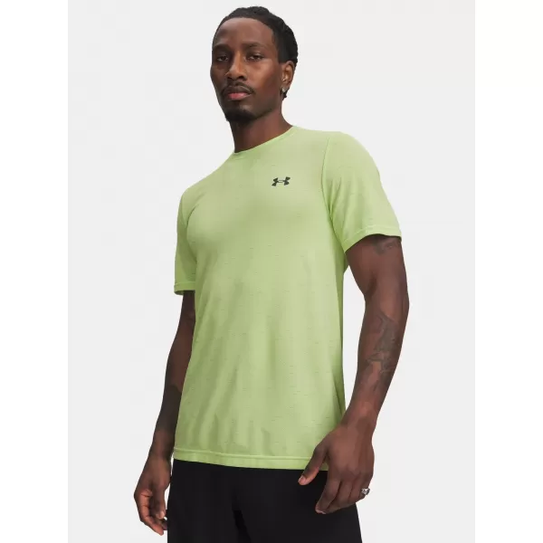  Moška majica s kratkimi rokavi UNDER ARMOUR VANISH SEAMLESS NOVELTY SS 6010603-712 ZELENA 