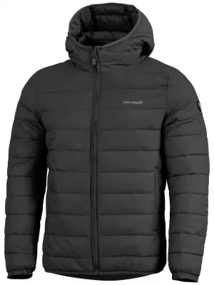 Moška jakna PENTAGON AURORA 2.0 PUFFER HOODED JACKET K08048-2.0 ČRNA