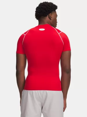 Moška majica s kratkimi rokavi UNDER ARMOUR UA HG ELITE COMP SS 6015382-600 RDEČA