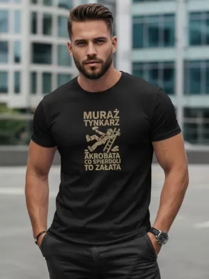 Moška majica s kratkimi rokavi DSTREET NX0106R-BK ČRNA