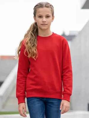 Otroški pulover MALFINI CREW 427 RDEČA